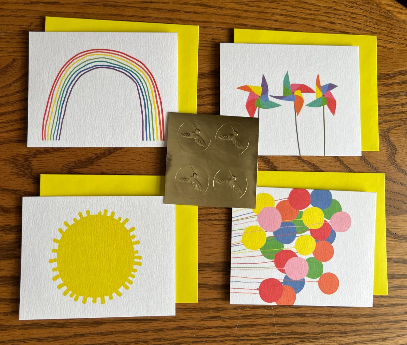 NEW Papyrus Blank Cards, Little Box of Happy All Occasion Cards 20 Count