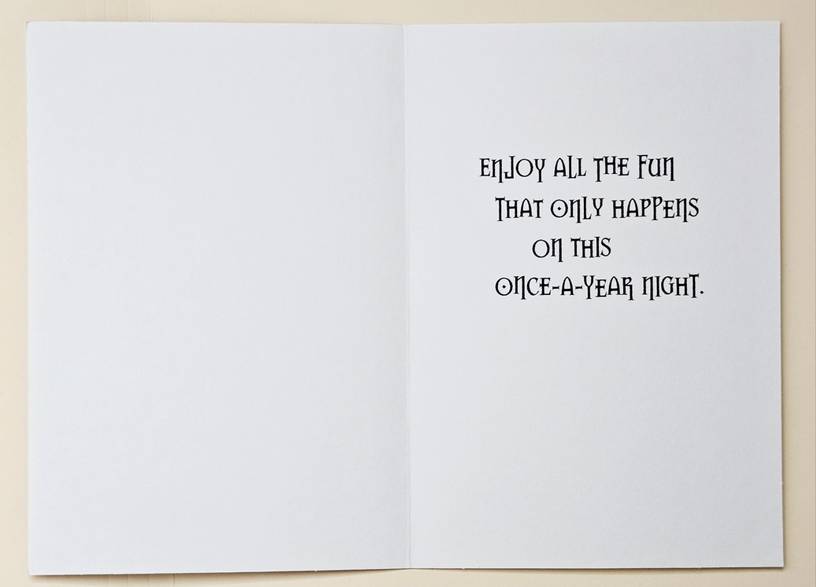 Happy Halloween / Greeting Card (incl. Envelope 7×5″)