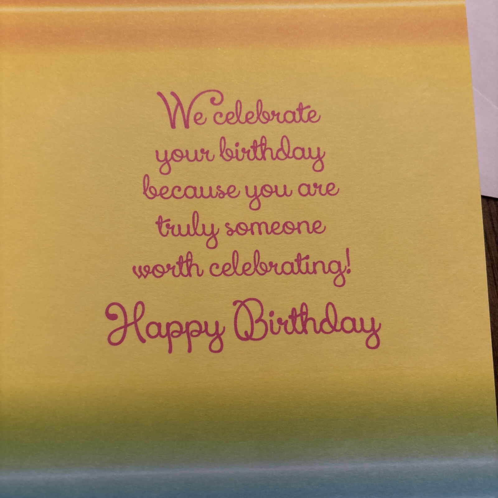 Birthday With Love Niece Colorful Cupcake 5’x7.75″ Stockwell Greeting Card