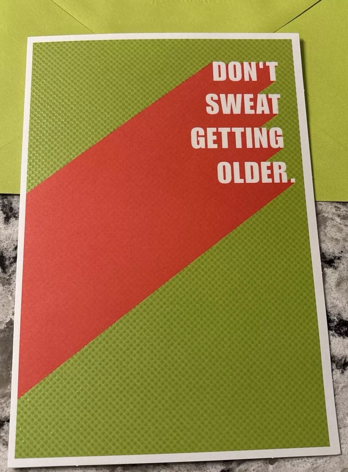 Funny Birthday Older WITH TRACKING Humor 5.5” X 8” Hallmark Comedy Greeting Card