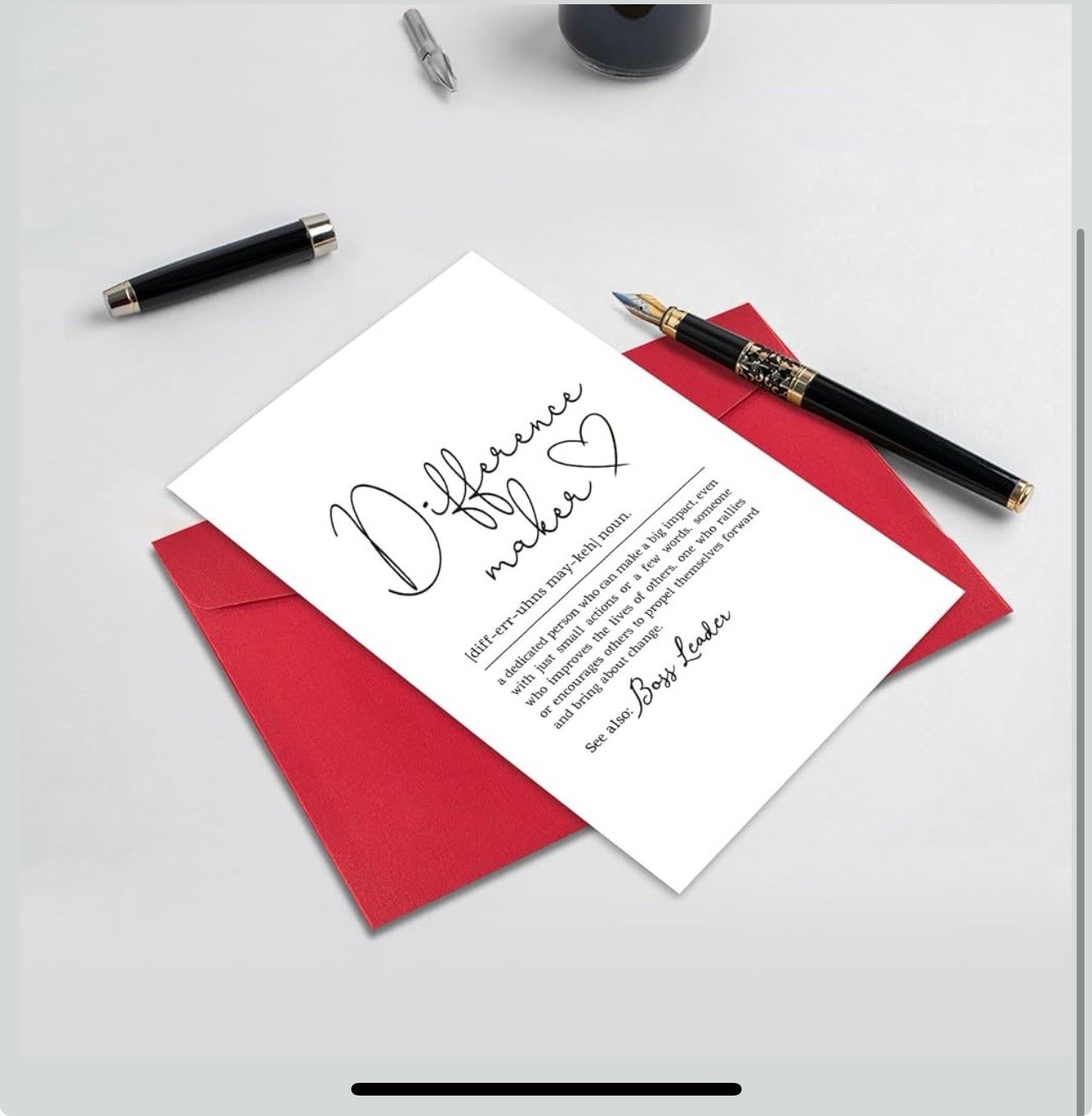 Ogeby Funny Boss Day Gift Cards for Her Him Boss Women Men – Appreciation Card