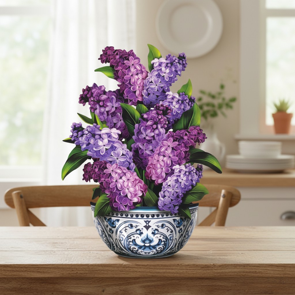 Pop up Cards 12″ Life Sized Forever Flower Bouquet 3D Pop up