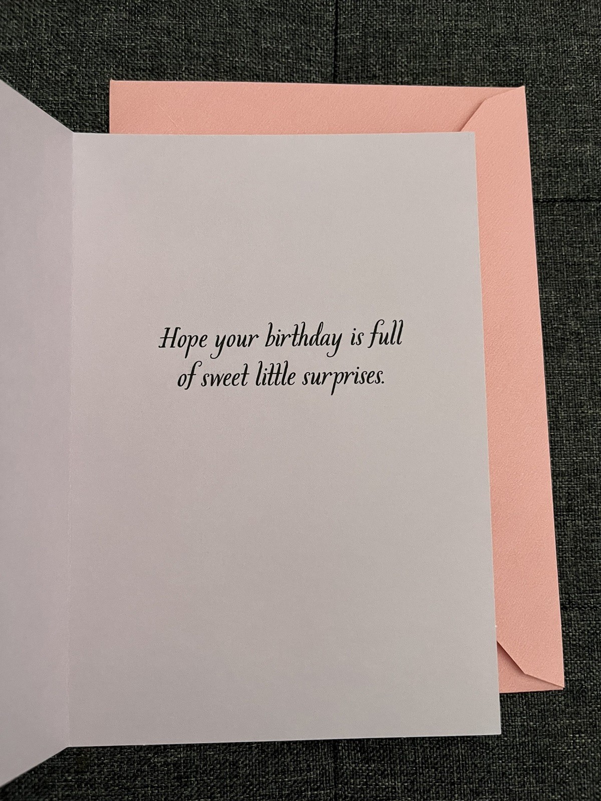 Hallmark Greeting Card Cupcake Shabby Chic Happy Birthday Friend Family Coworker