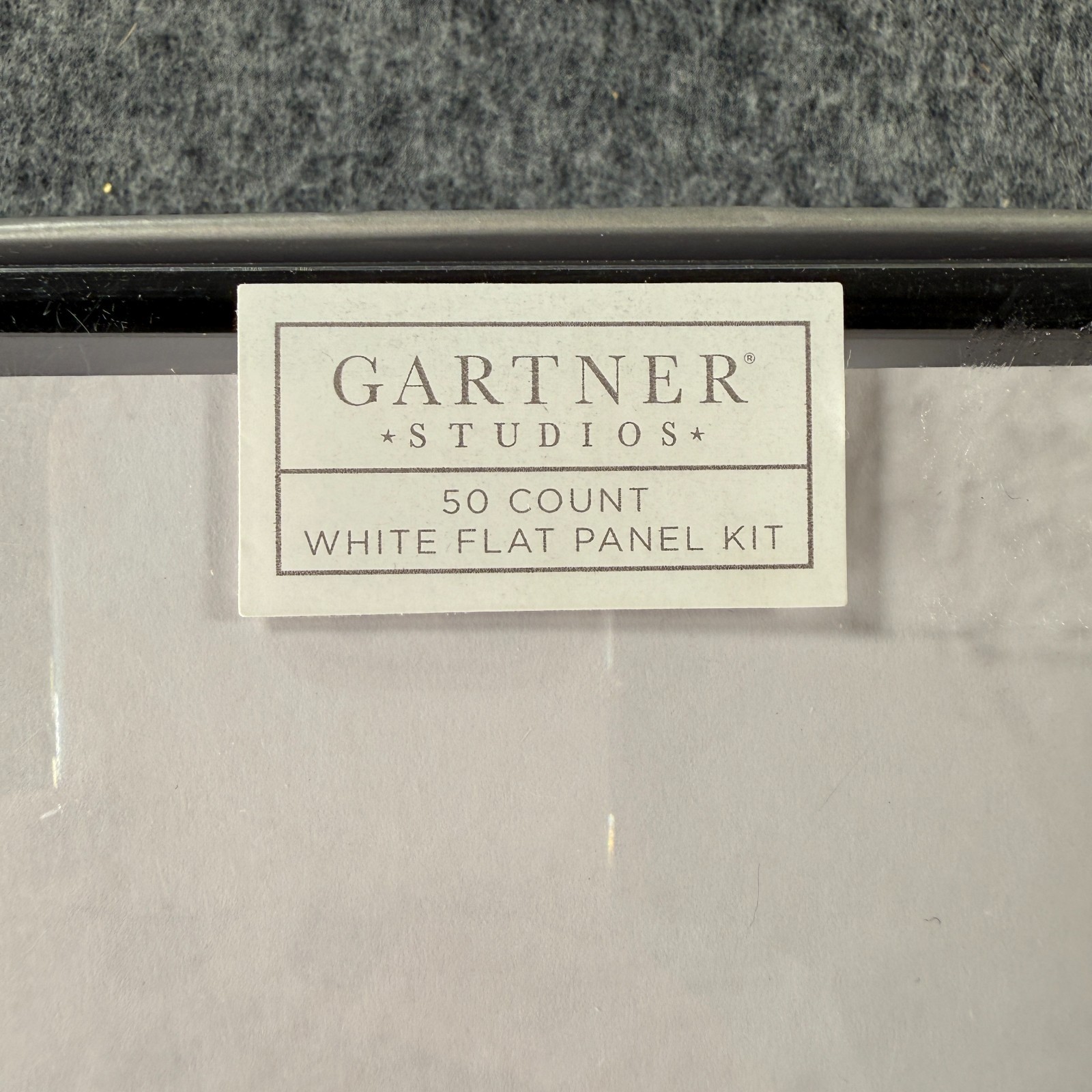 Gartner Studios White Blank Flat Panel Note Card Kit with Envelopes Lot of 2