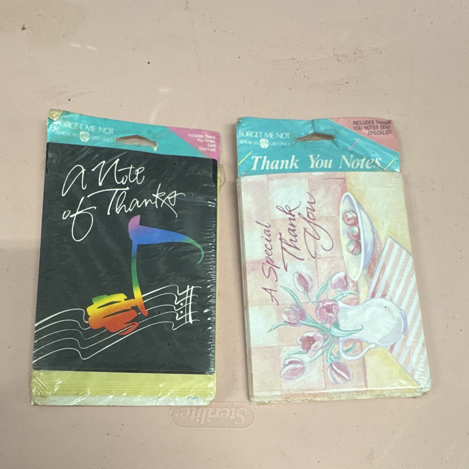 Forget Me Not Thank You Notes Cards w/ Envelopes, 8ct Floral Multicolor