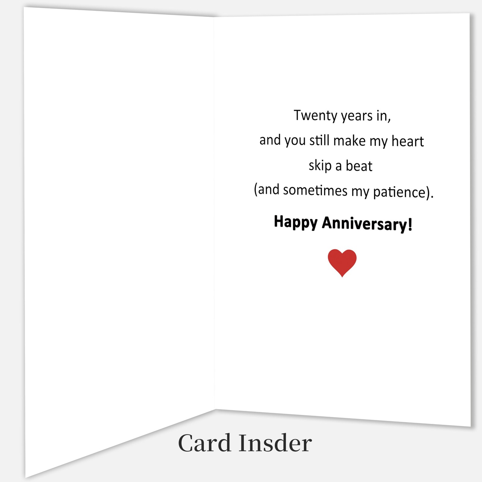 Funny 20th Anniversary Card,20 Year Wedding Anniversary Card Gifts for Husban…