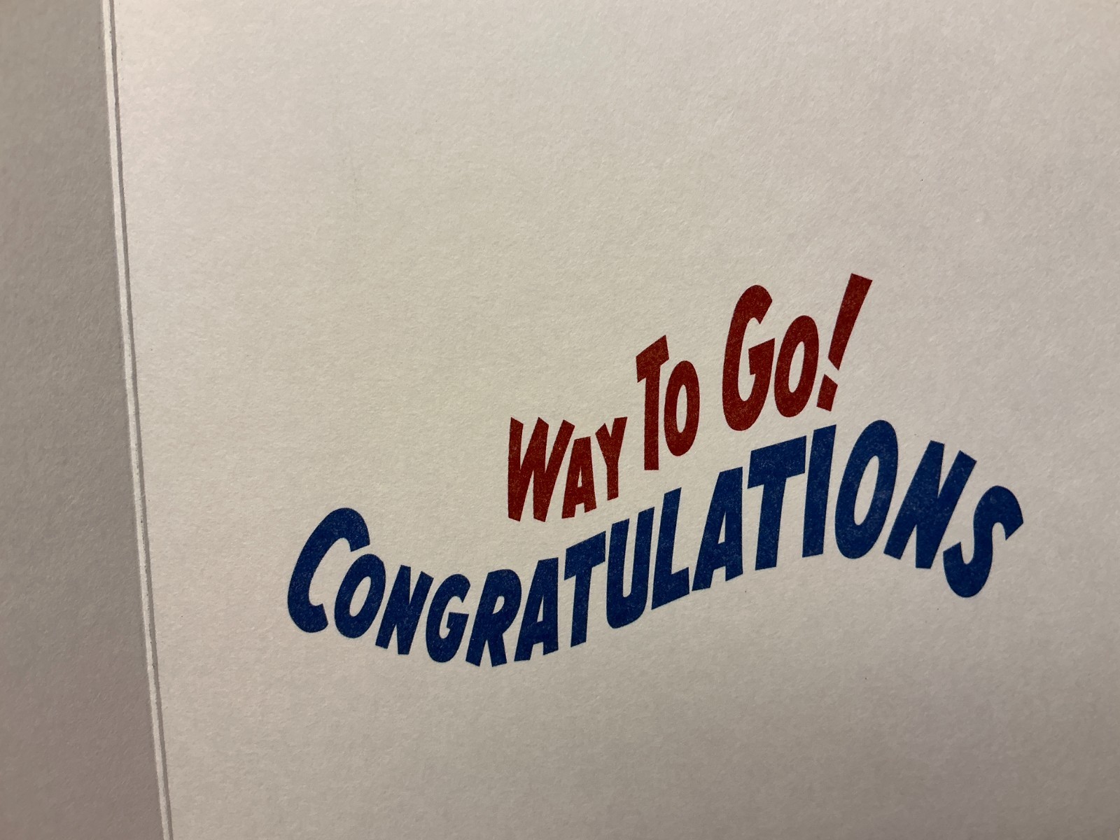 GRADUATION AVANTI GREETING CARDS New w/Envelope LOT 10″CONGRATULATIONS-WAY TO GO