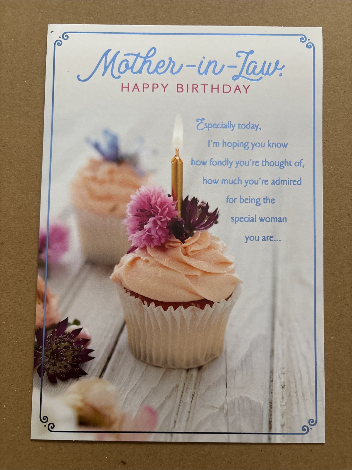 Birthday Mother In Law Special Woman You Are 5.5”x8” Hallmark Greeting Card