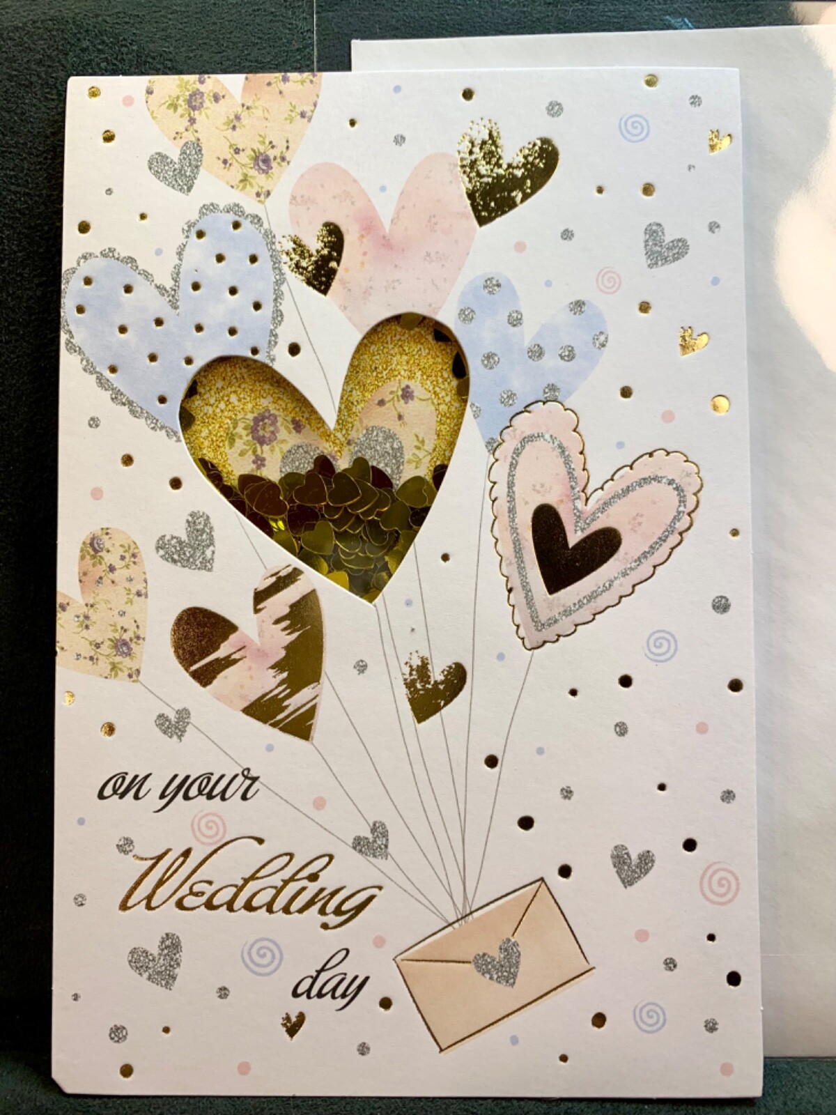 Congratulations on Wedding! Shaker Hearts Life of Love