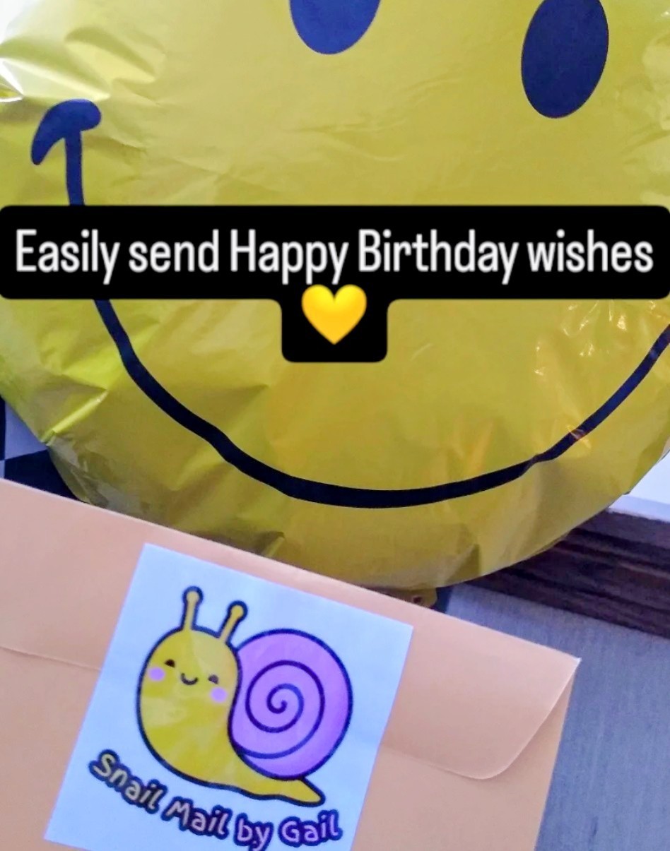 Set Of 5 Different Birthday Cards With 5 Envelopes & 5 US Postage Forever Stamps
