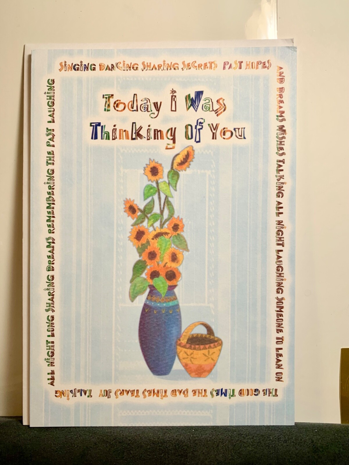 Friendship Thinking of You Large Card! Today