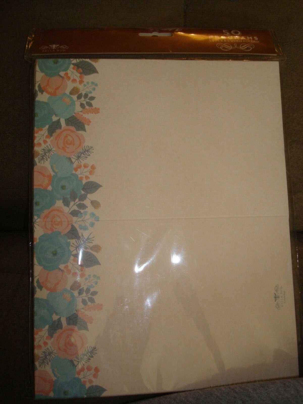 PROGRAMS CARDS BY BELLA BUG 50 CARDS