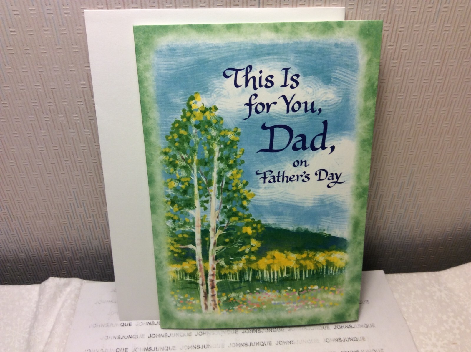 BLUE MOUNTAIN ARTS FATHER’S DAY GREETING CARD New w/Envelope “This is for you..”