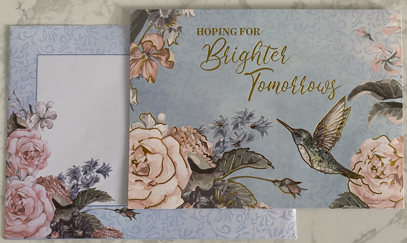 Hoping for Brighter Tomorrows Sympathy Greeting Card