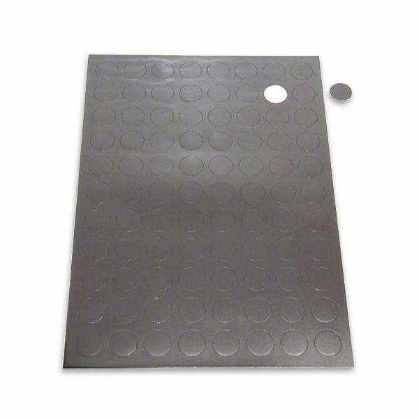 1x 1000pk Stick On Round 19mm dia. | Magnetic Patches Self Adhesive Card Craft