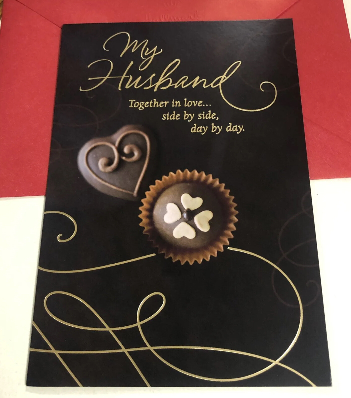 Happy Sweetest Day – My Husband In Love 5.5”x8” Large Hallmark Greeting Card