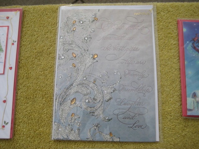 Lot of 6 PAPYRUS Christmas Holiday Cards new sealed # I
