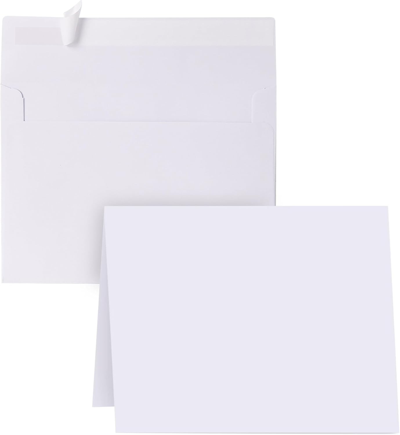 Heavyweight Blank Invitation Cards and Envelopes – 30 Pack for Custom Design