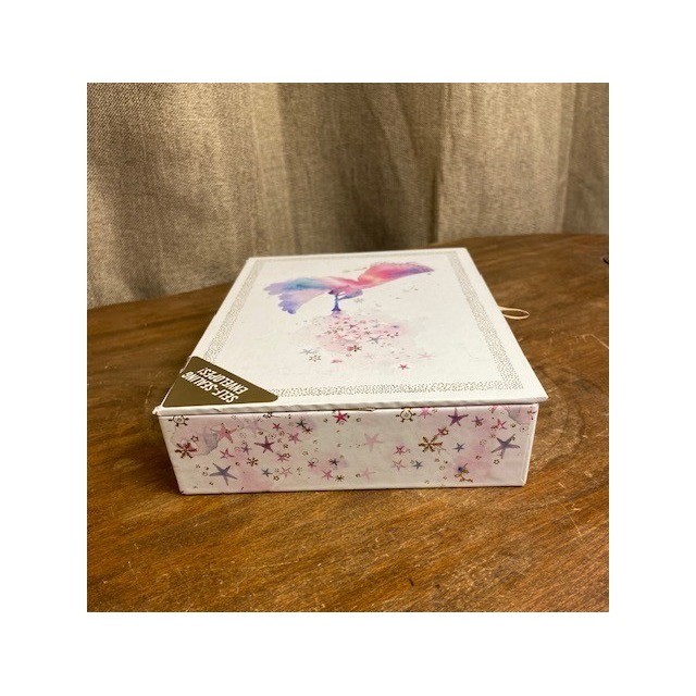 Angel Watercolor Christmas Cards Gold Foil Boxed Set 16ct Peter Pauper Press