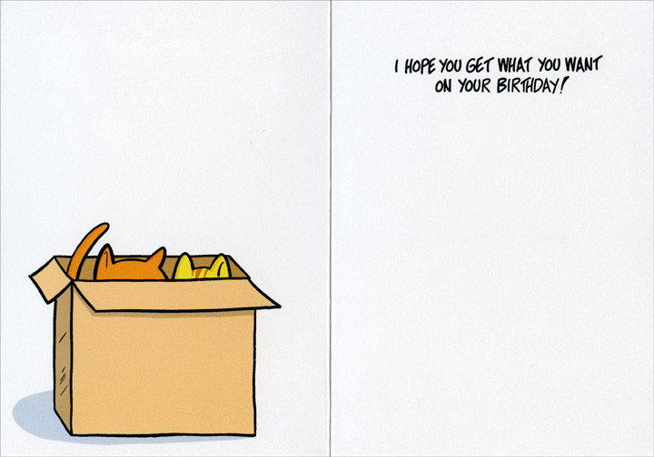 Cats Shopping Online Funny Birthday Card – Greeting Card by Oatmeal Studios