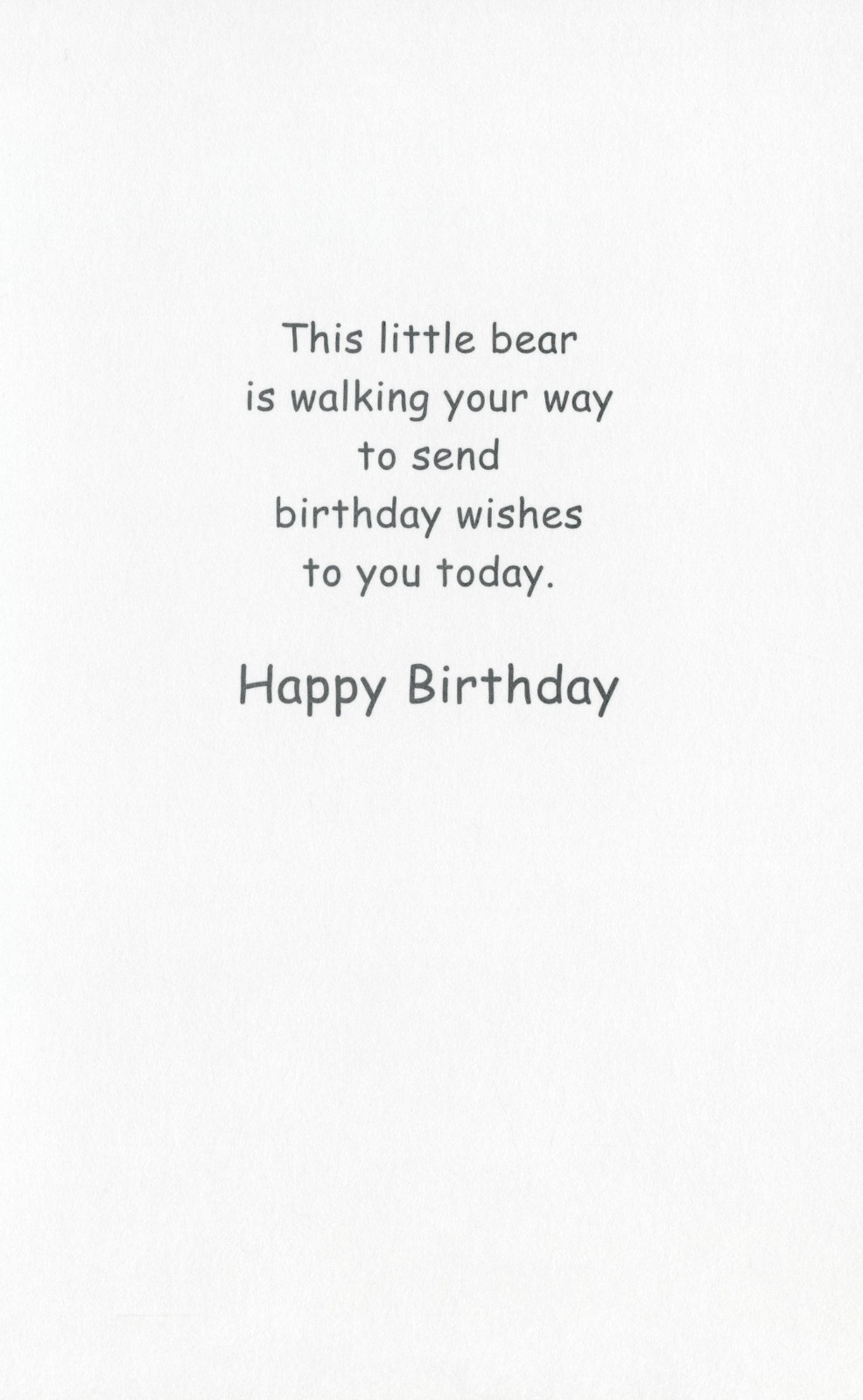 Cute BIRTHDAY Card FOR GREAT-GRANDDAUGHTER, Bear Clown by Popular Greetings +✉