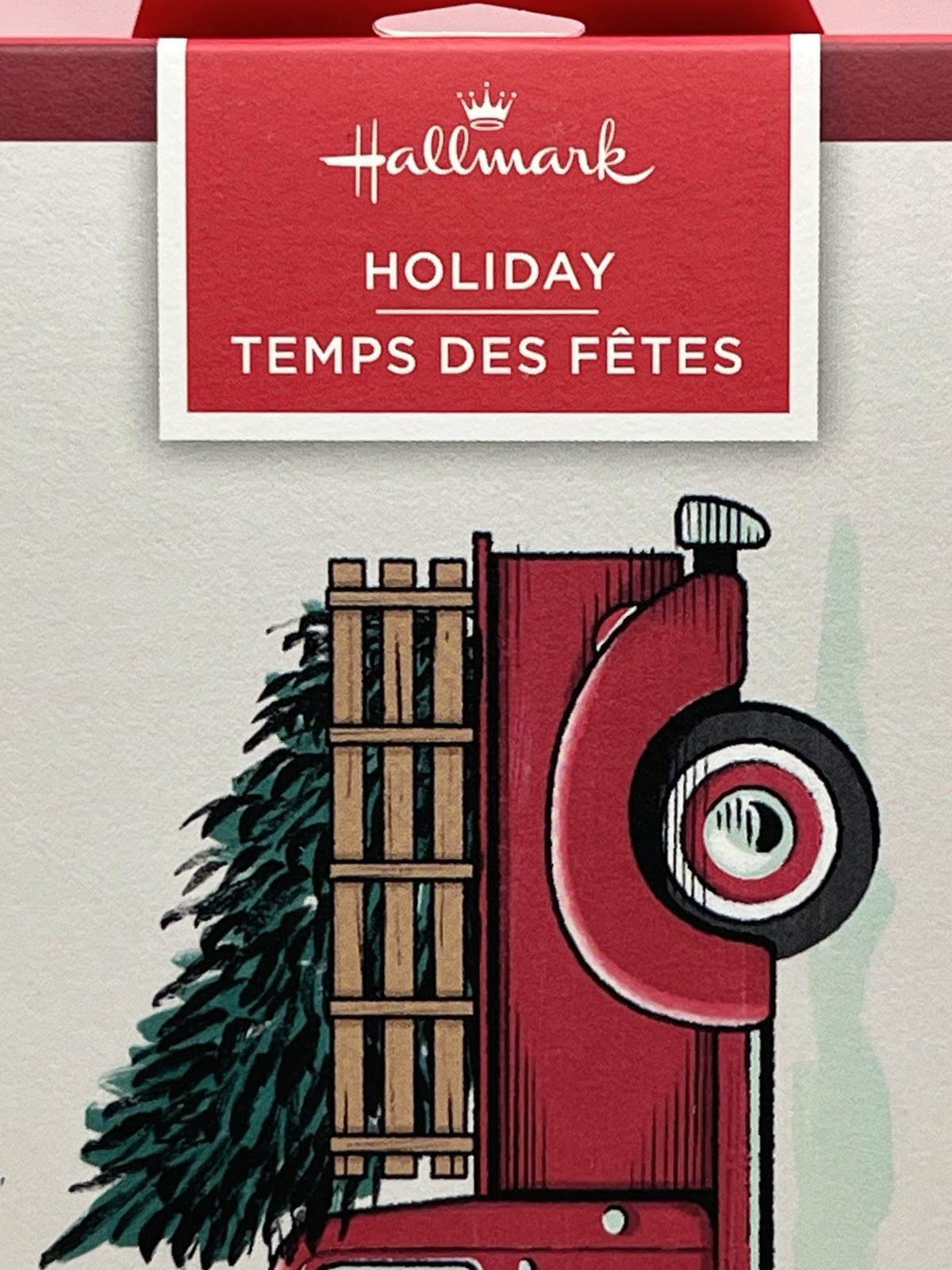 Hallmark 12 Pack Christmas Cards Blank – 4 Designs Red Truck/Thanks/Pattern NEW