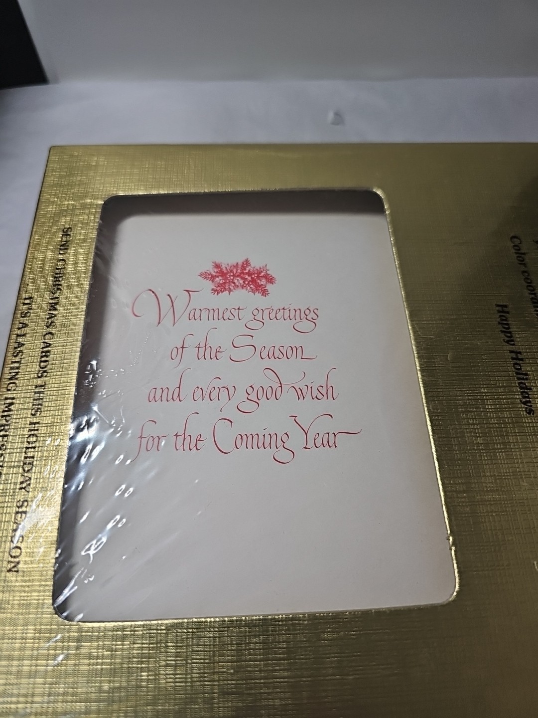 Vintage Cards By Kristen Burgoyne Christmas Cards 40 Count 7614 NEW