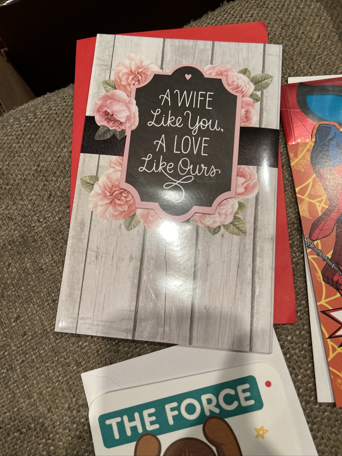 American greetings Cars For Wife Retail Price 7.29 Plus Two Kids Cards