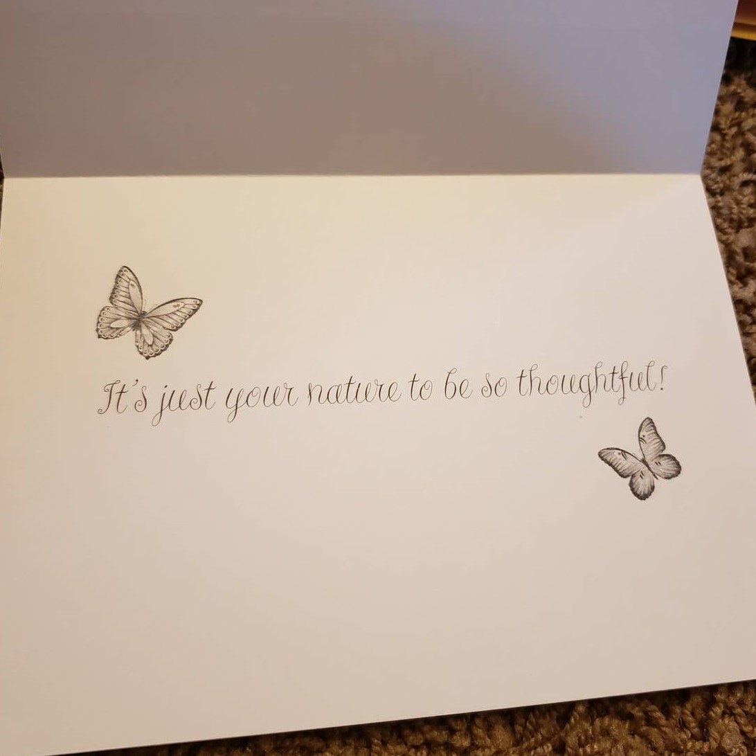 Thank You Greeting Cards Lot Set of 6 Appreciation Puppy, Butterfly, Floral