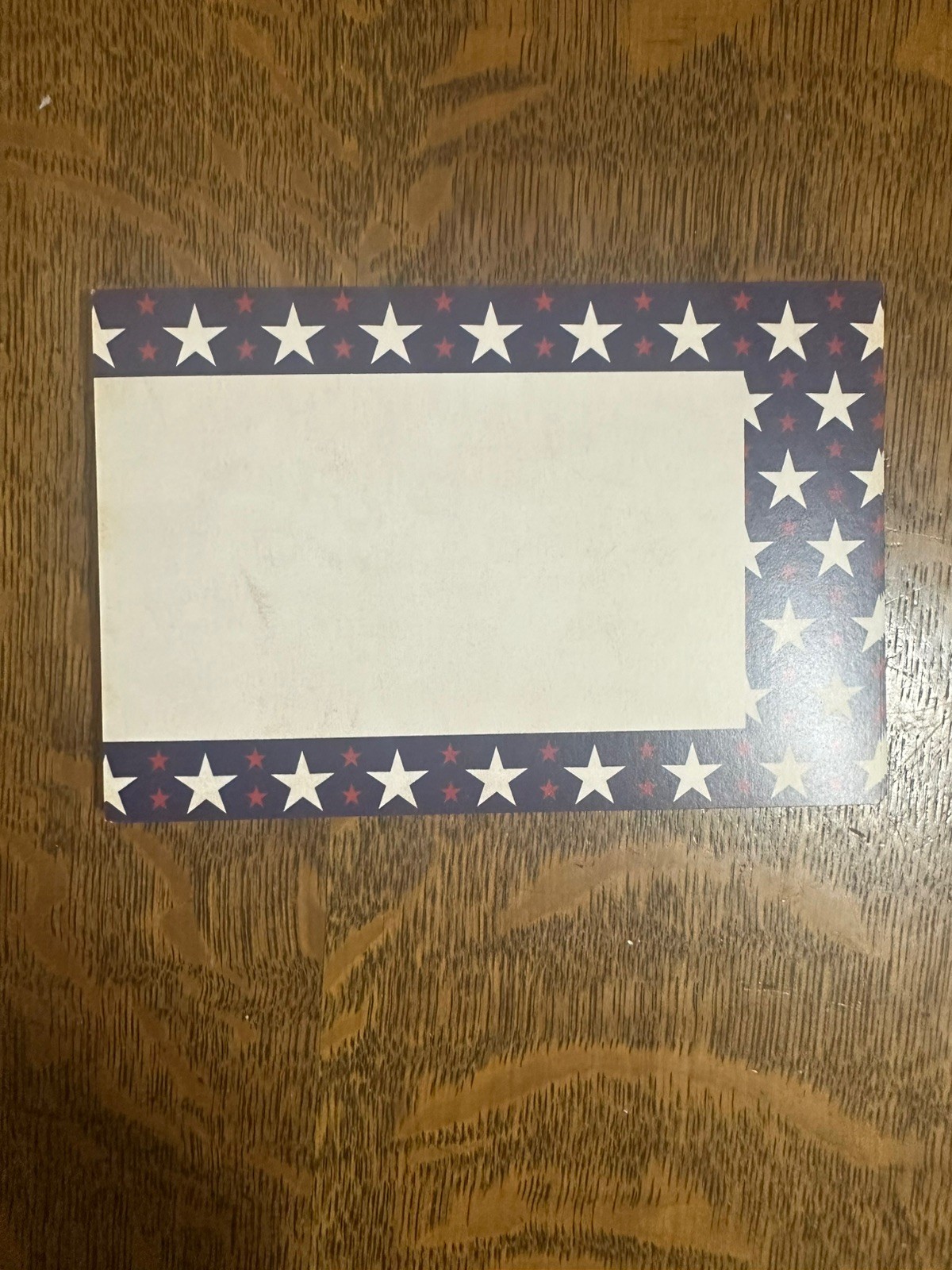 100 Patriotic Postcards Veterans Red White Blue USA America 4×6 5 Styles