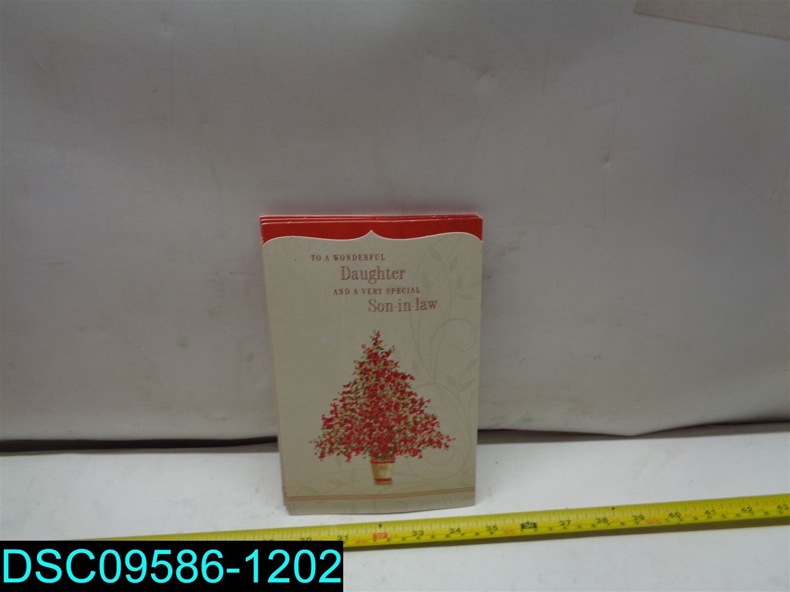 QTY=3: DAUGHTER AND SON-IN-LAW CHRISTMAS CARD’S 605030318929