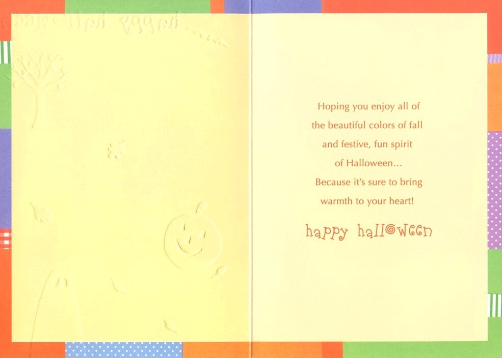 Happy Halloween – Halloween Greeting Card – 00493