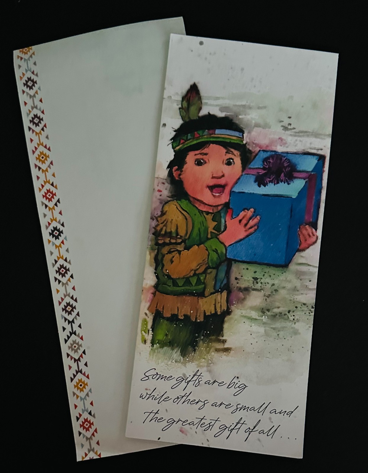 Gift from the Heart Greeting Card w/ Envelope – Indian Child