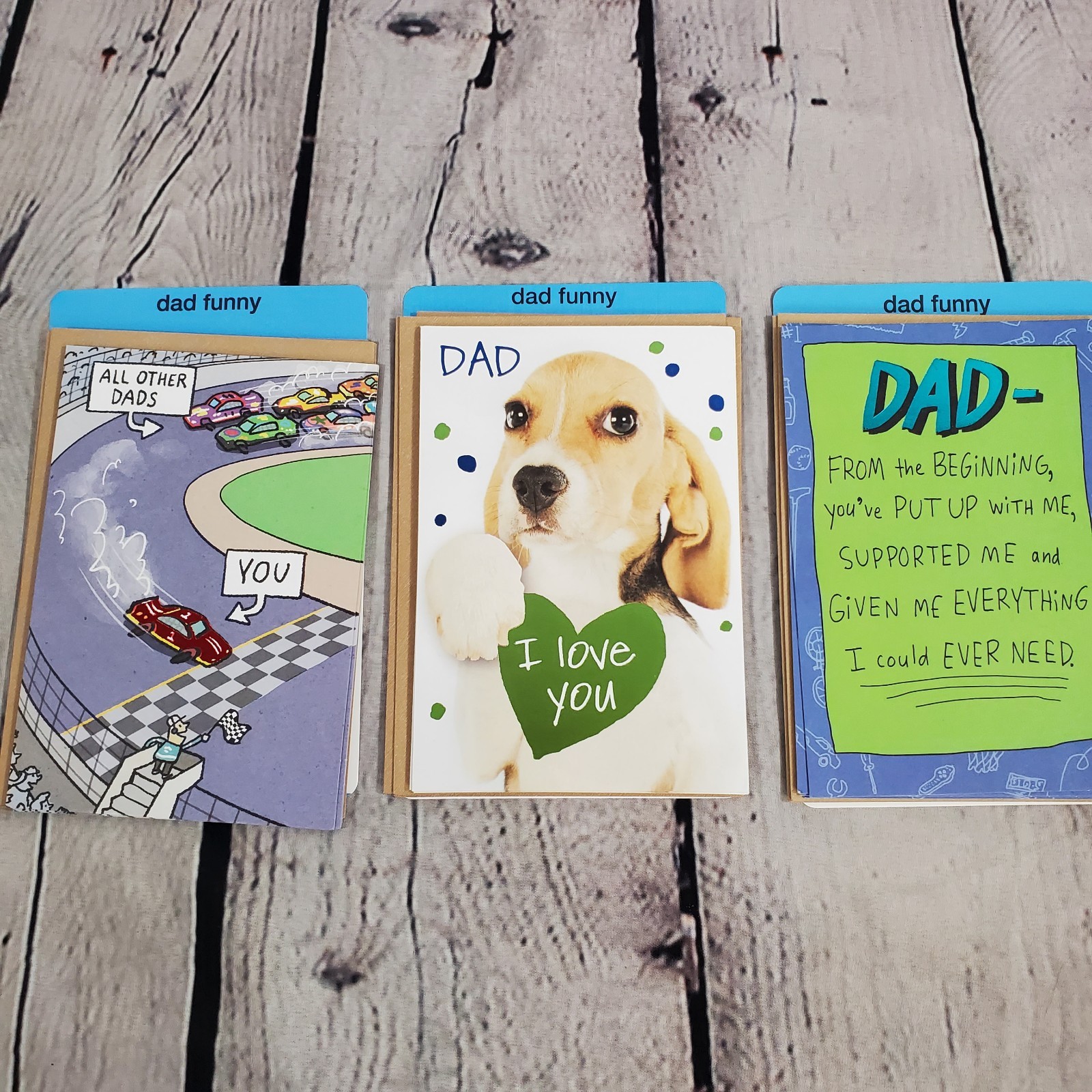 Lot Of 96 Fathers Day Cards Recycled Paper Greetings 23 Styles Mixed NEW