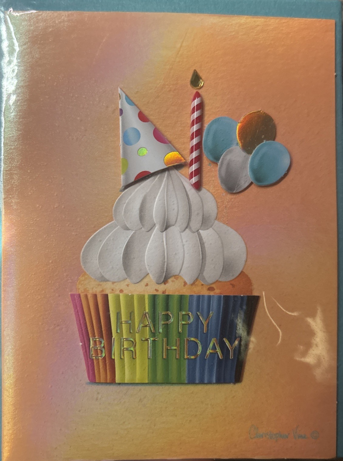 Papyrus~Happy Birthday Card~Artist: Christopher Vine~Endless Wishes For…
