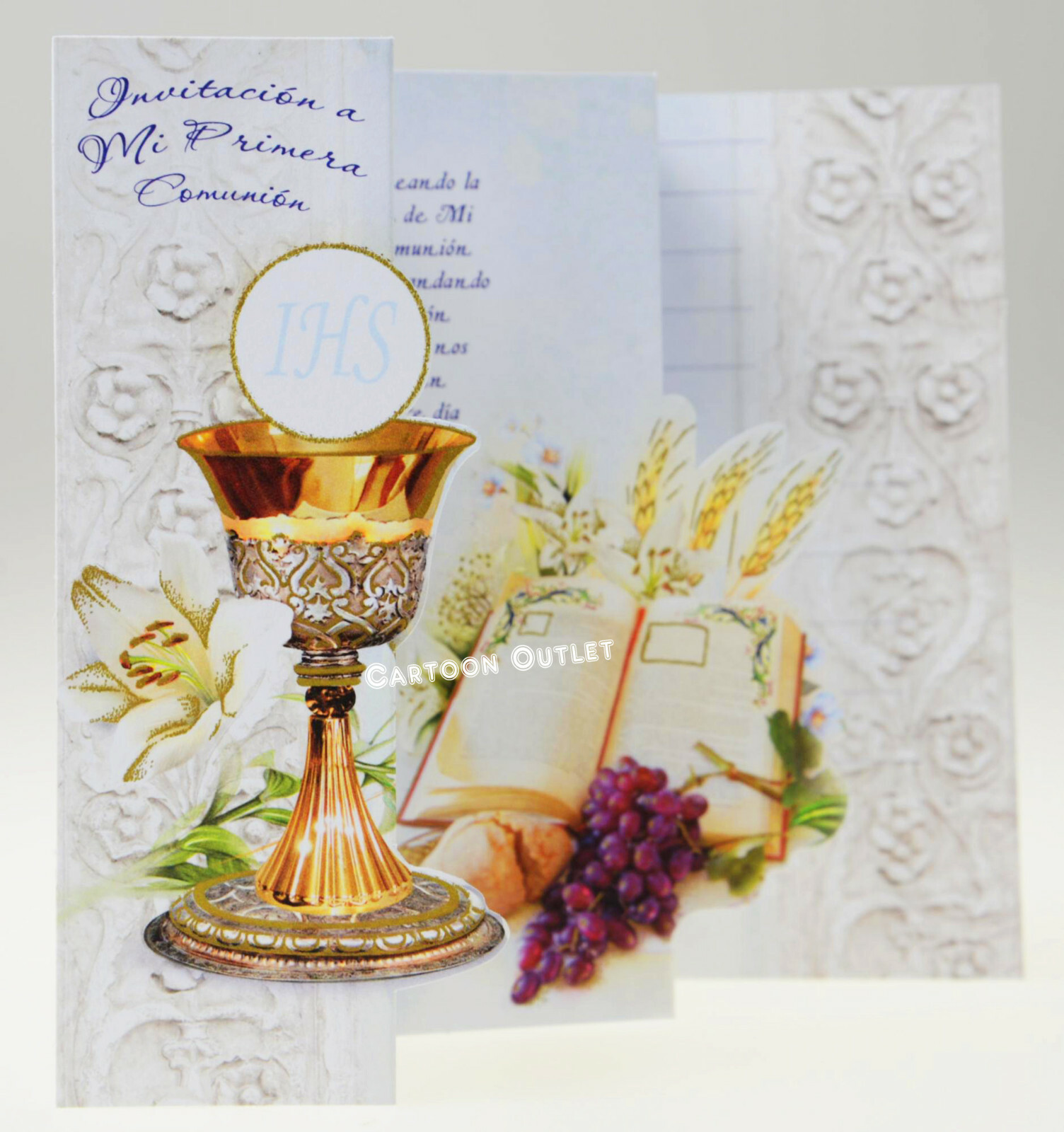 Invitaciones de Primera Comunion Spanish First Communion Invitations Favors