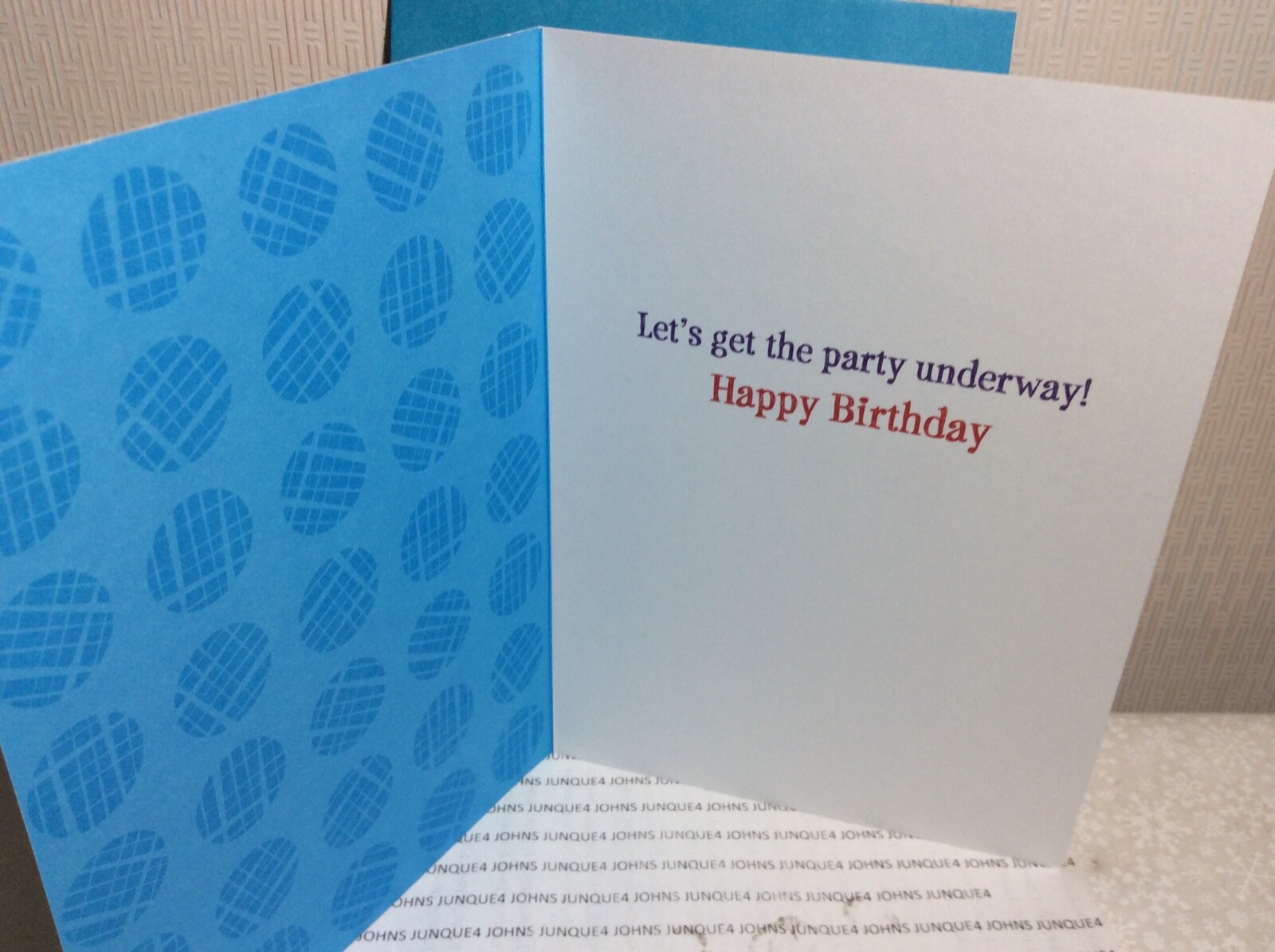 HAPPY 2nd BIRTHDAY CHILDREN’S CARD RSVP New w/Envelope “TWO today! Hooray!..”