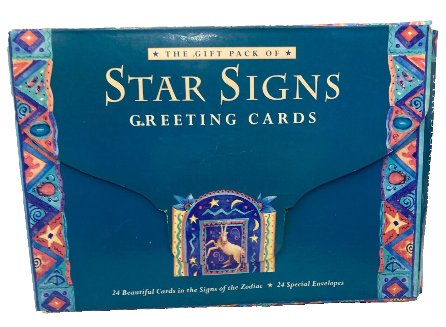 Set of 24 GREETING CARD Astrology Star Signs Horoscope & Envelopes