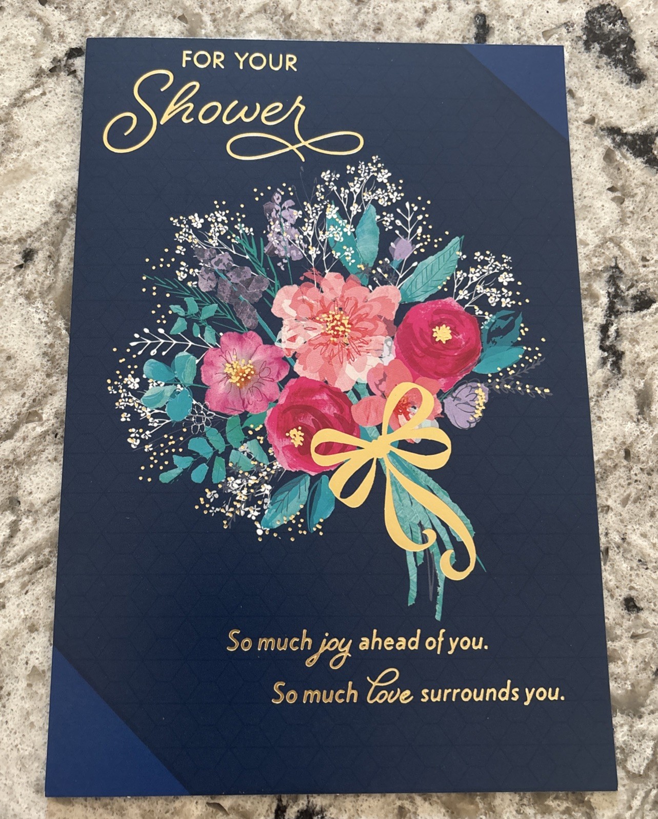 For Your Wedding Bridal Shower So Much Joy Love 5.5”x8” Hallmark Greeting Card
