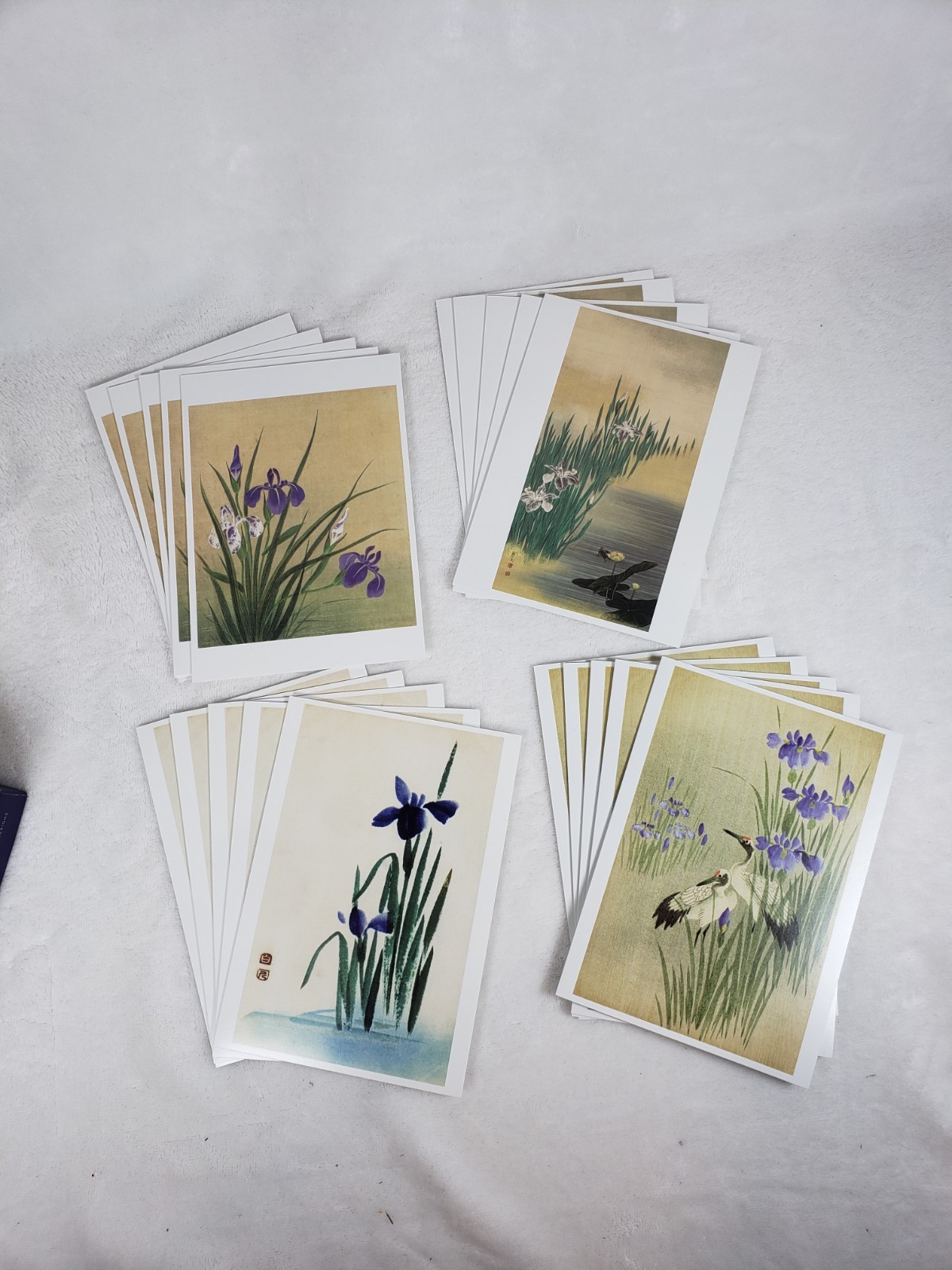 Boston Museum Of Fine Arts Iris Note Cards Boxed Set 20 Count, 5 each design