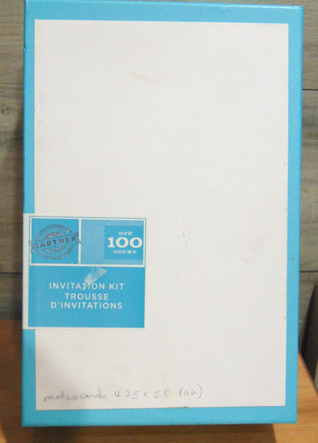Gartner Studios Wedding Invitation Kit Ivory 100 Ct Cards Envelopes 5.5″ x 8.5