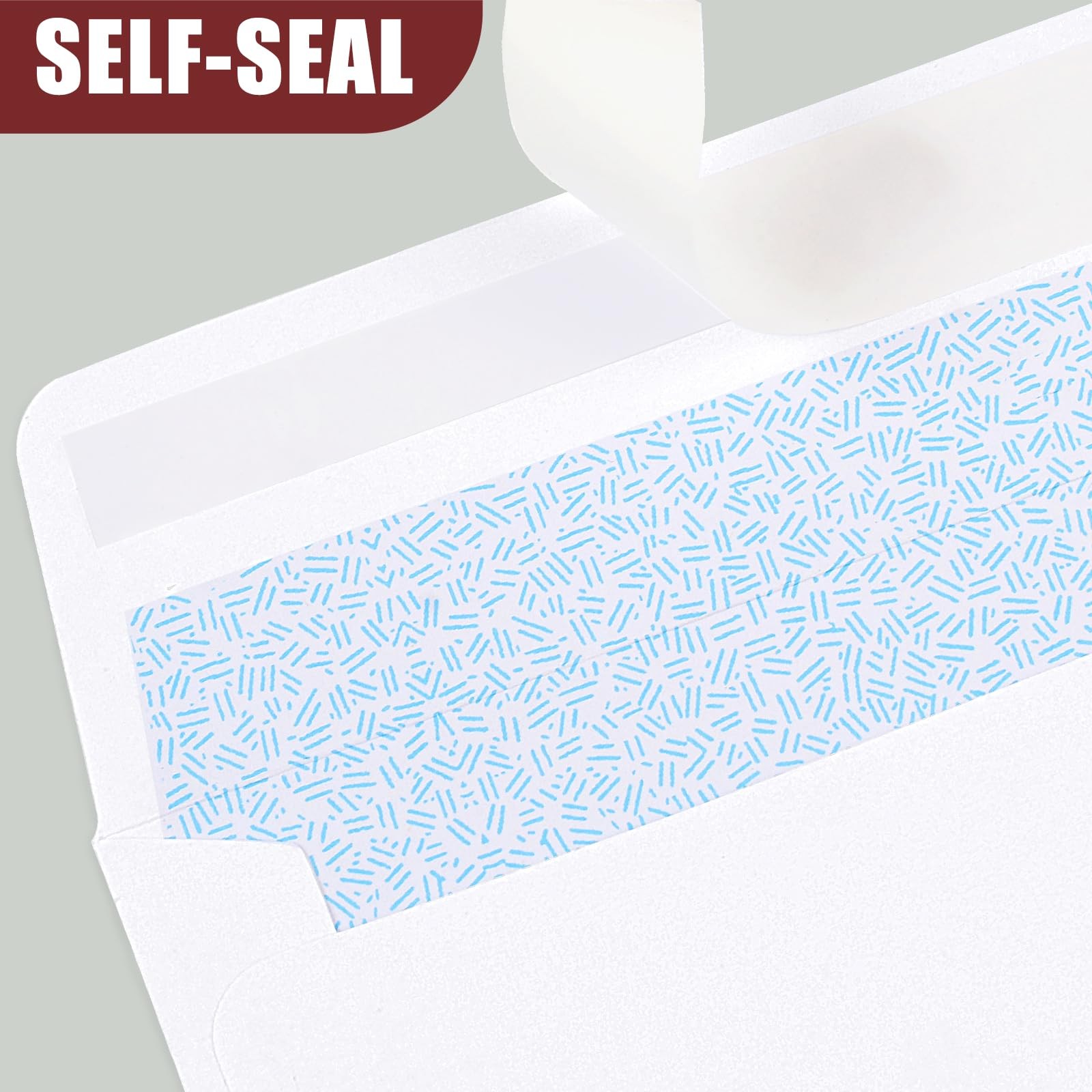Joyberg 72 Packs #10 Envelopes, Business Envelopes, Envelopes Self Seal, Secu…