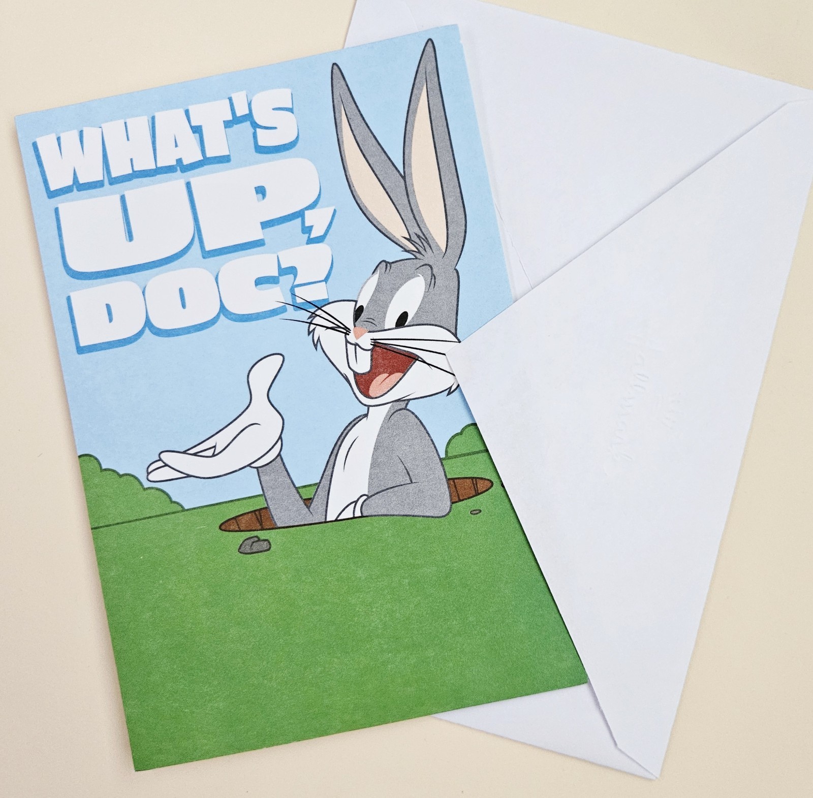 Happy Birthday / Looney Tunes Greeting Card (incl. Envelope 5×7″)