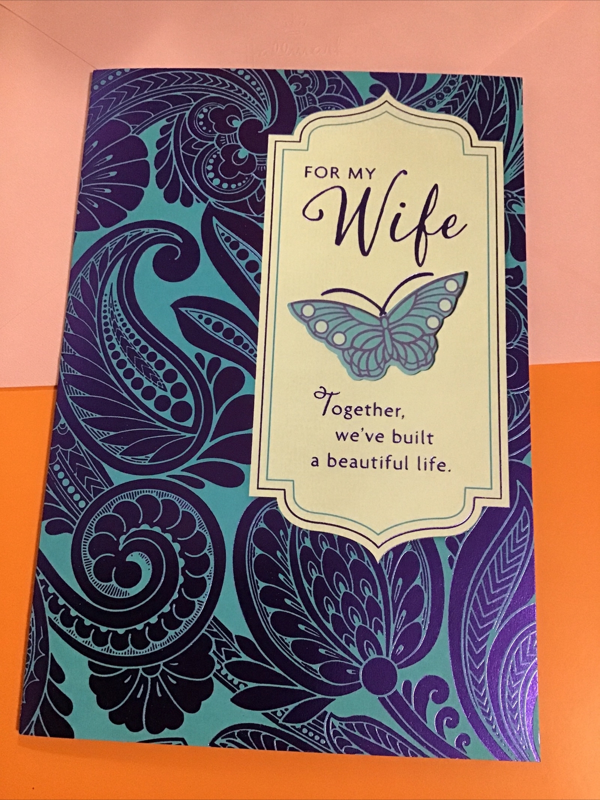 Happy Mother’s Day For My Wife With All My Love 5.5”x 8” Hallmark Greeting Card