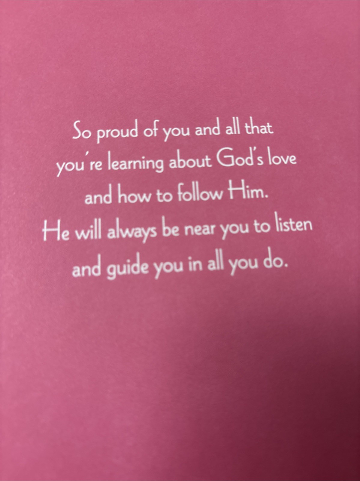 Your First Communion God’s Love 5.5”x8” Religious Greeting Card