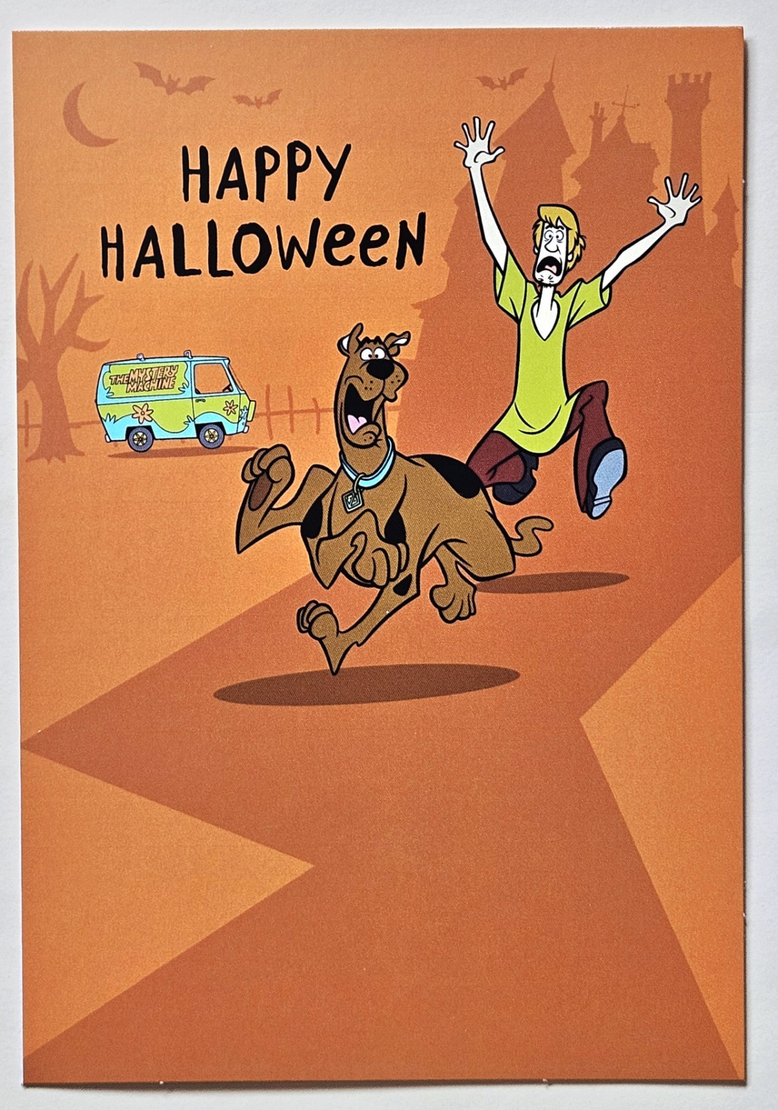 Happy Halloween / Scooby-Doo Greeting Card (+ Envelope 7×5″)