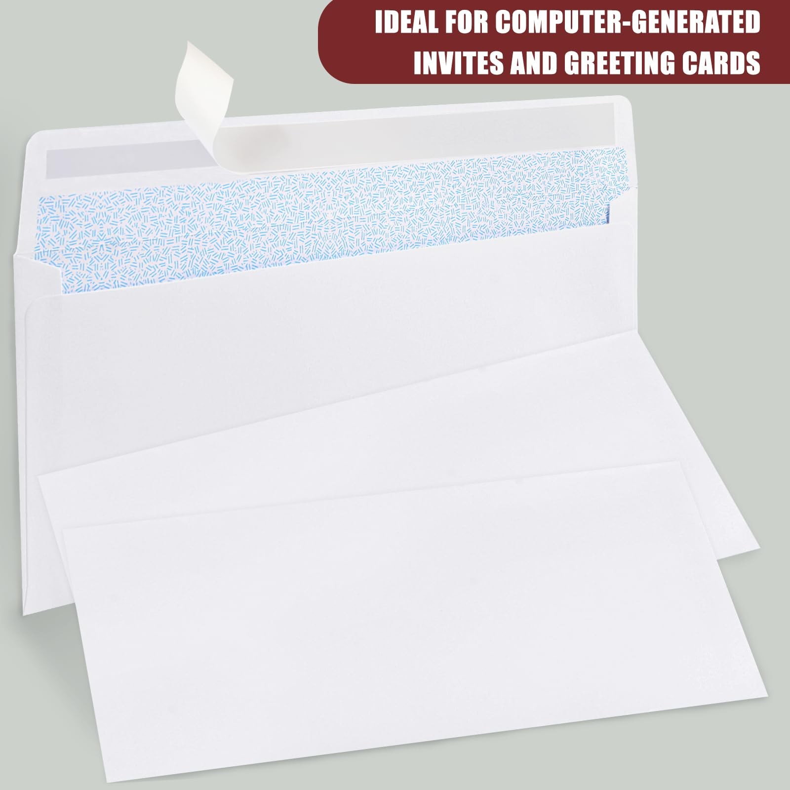 Joyberg 72 Packs #10 Envelopes, Business Envelopes, Envelopes Self Seal, Secu…