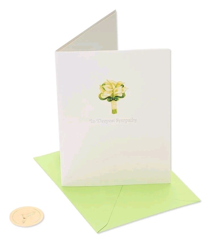 Papyrus Sympathy Card “In Deepest Sympathy”