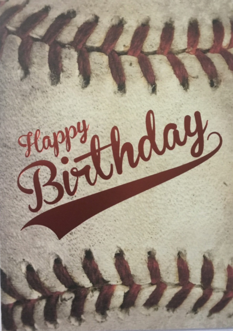 Graphique- Birthday- Baseball- Have A Ball!- Foil