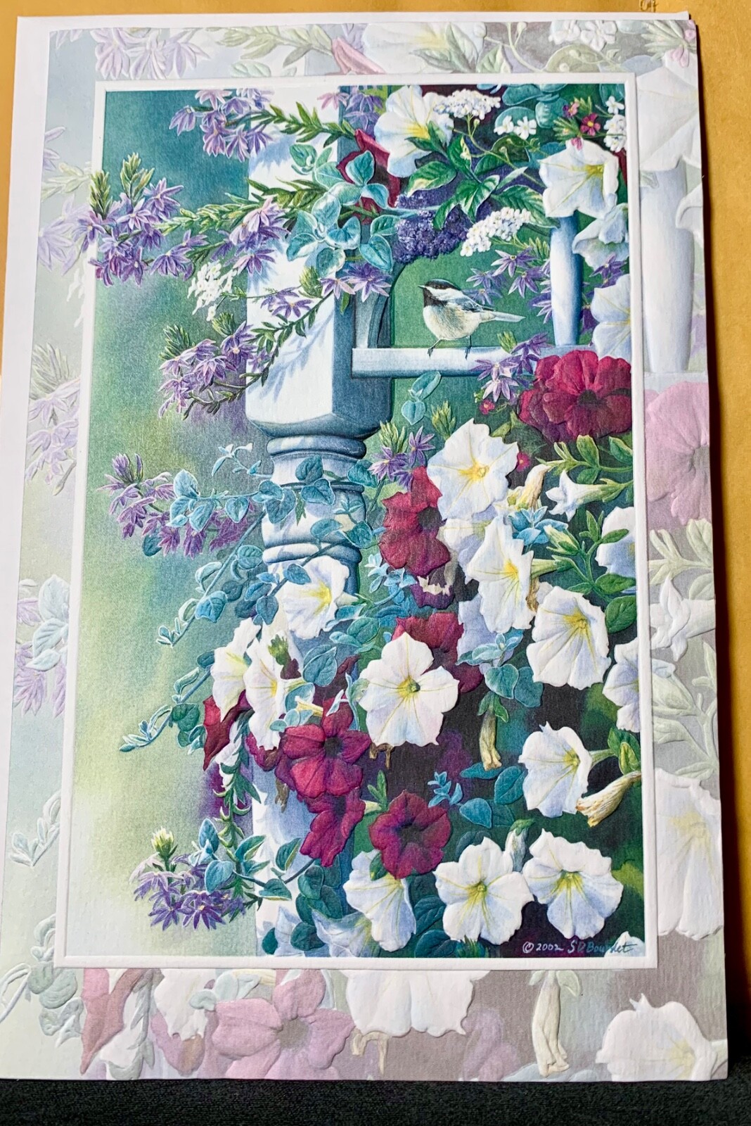Happy Birthday Card! Gorgeous Garden Trellis!